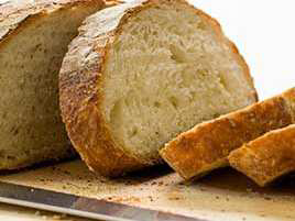 Almost No-Knead Cranberry-Pecan Bread