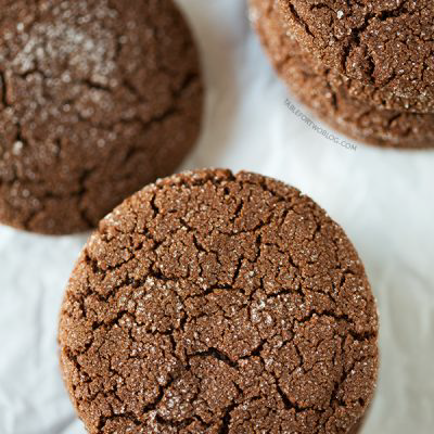 Chocolate Sugar Cookies from Cook's Illustrated