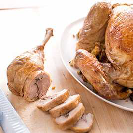 Turkey Gravy for Julia Child's Stuffed Turkey, Updated