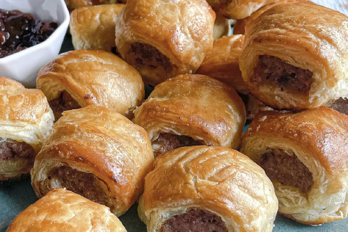 Sausage Rolls - U.K. Equivalent of Pigs in a Blanket