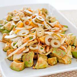 Avocado Salad with Orange and Fennel