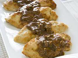 Sautéed Chicken Cutlets with Porcini Sauce