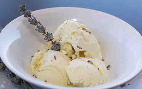 Lemon Lavender Gelato - Mary's