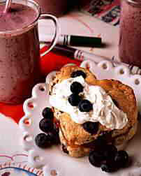 Apricot-Filled Blueberry Biscuits