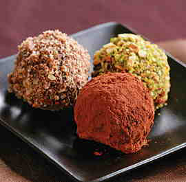 Simple Chocolate Truffles from Fine Cooking