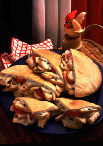 Pita Chicken Sandwiches
