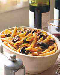 Penne with Roasted Marsala Mushrooms