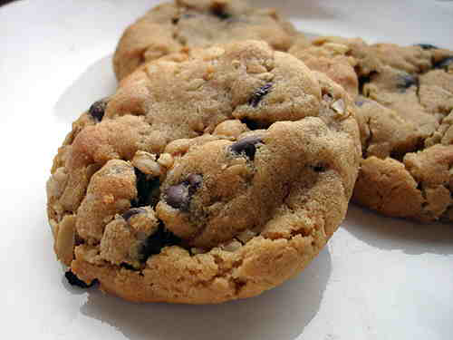 Peanut-butter Chocolate-chip Cookies