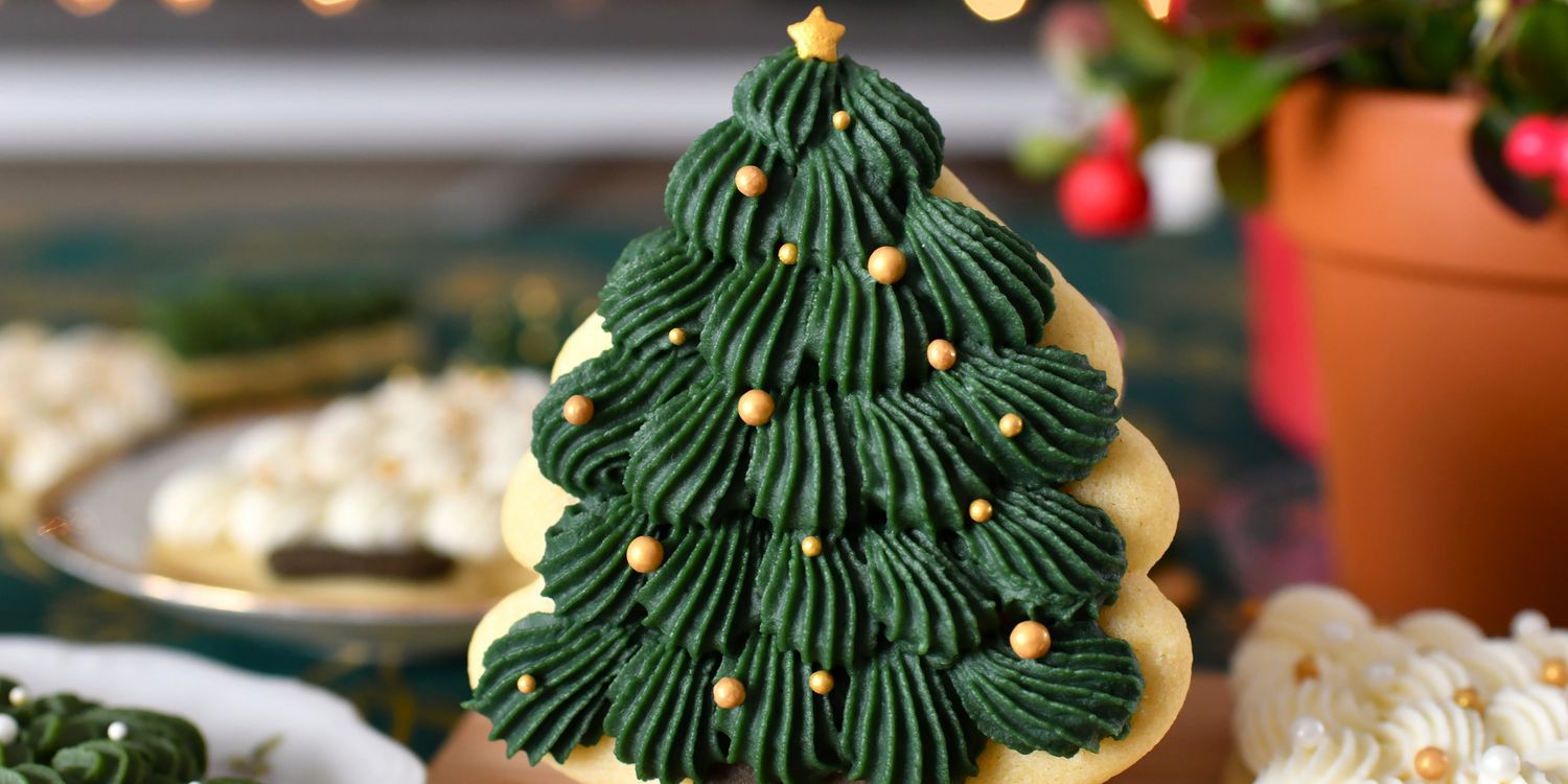 Christmas Tree Cookies