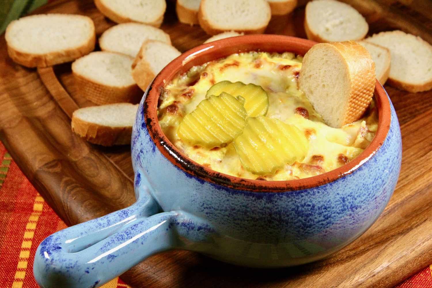 Coarse Mustard and Dill Dip