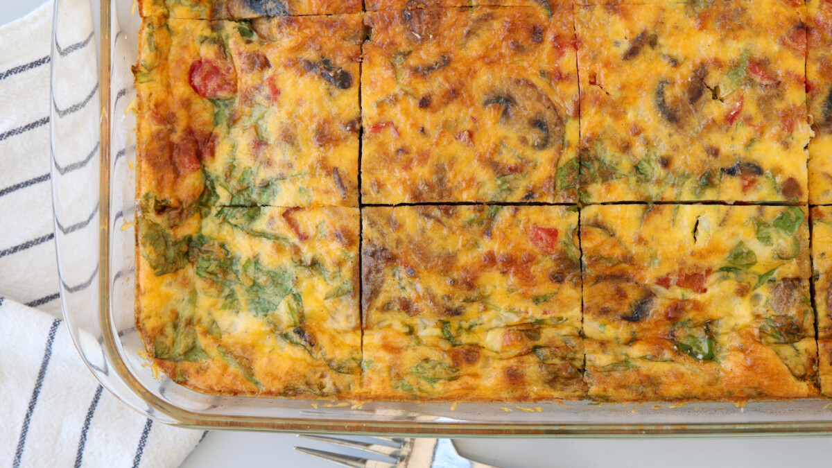 Cottage Cheese Egg Bake