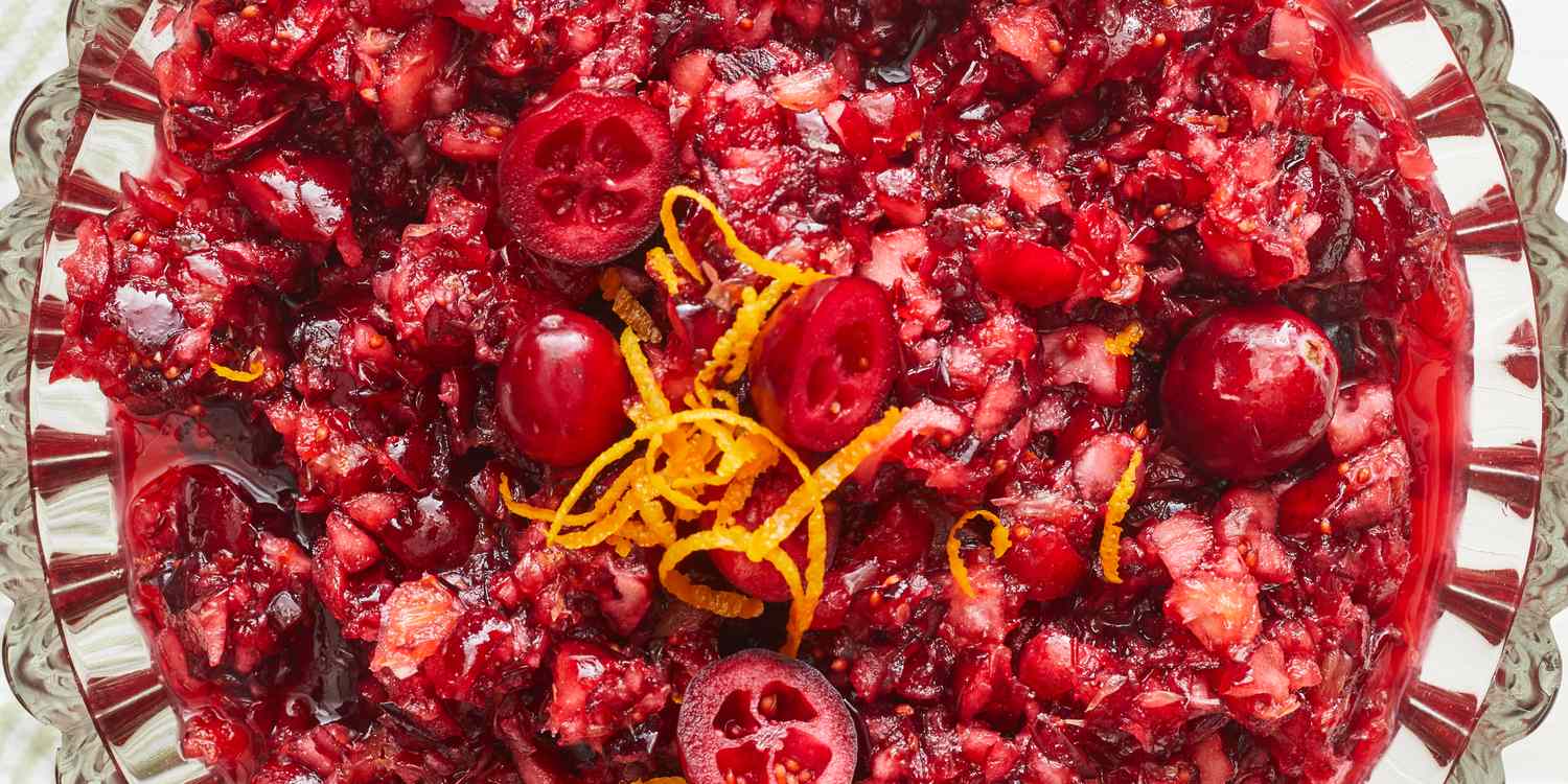 Cranberry Relish in Cups
