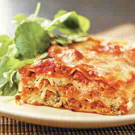 Simple Lasagna with Hearty Tomato-Meat Sauce from Cook's Illustrated