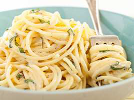 Spaghetti with Lemon and Olive Oil (Al Limóne)