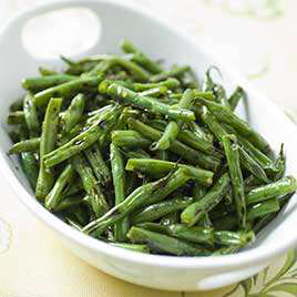 Sautéed Green Beans with Smoked Paprika and Almonds