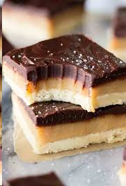 Millionaire Shortbread Bars from Cooks Illustrated