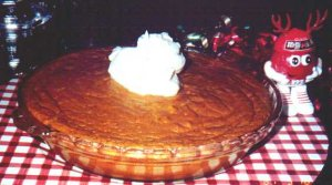 Crustless Pumpkin Pie that Grandpa Bob used to make