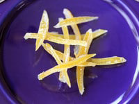 Candied Lemon Peels