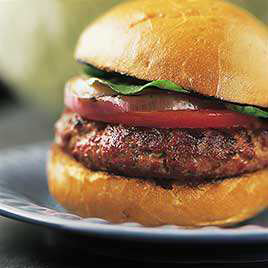 Charcoal-Grilled Hamburgers