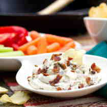 Caramelized Onion Bacon Dip Recipe