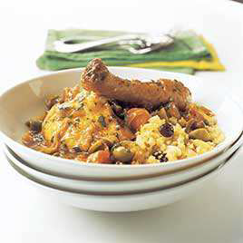 Moroccan Chicken with Olives and Lemon (Chicken Tagine)