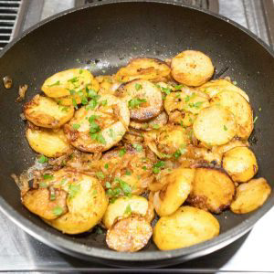 Potatoes Lyonnaise - Pudge Factor
