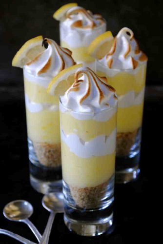 Lemon Meringue Pie Shooters