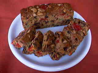 Black Bourbon Fruitcake