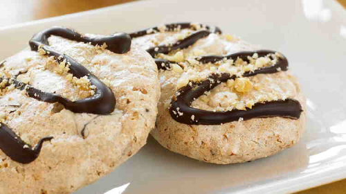 California Walnut Chocolate Macaroons