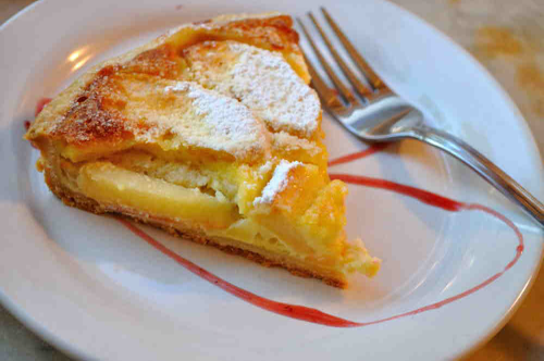 Tarte a l'Alsacienne (Apple Custard Pie) from Food Gypsy