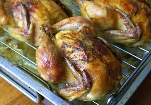 Roasted Cornish Game Hens with Garlic, Herbs and Lemon - The Daring Gourmet
