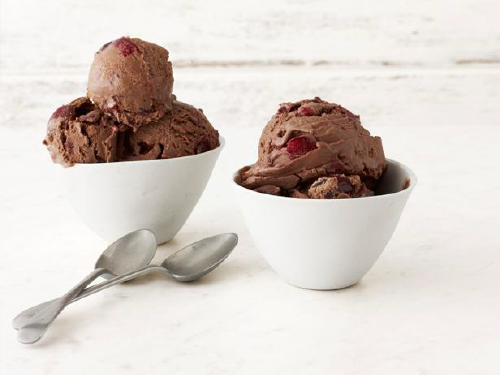 Cherry-Chocolate Ice Cream - Mary's Based on Food Network