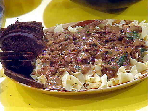 Prime Rib Stroganoff - our fave