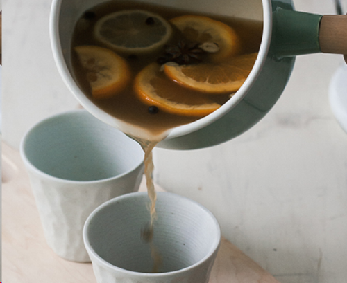 Bourbon Mulled Cider