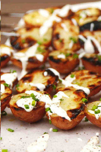 Grilled Ranch Potatoes