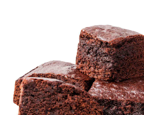 Triple-Chocolate Fudge Brownies from Epicurious - Mary's Favorite