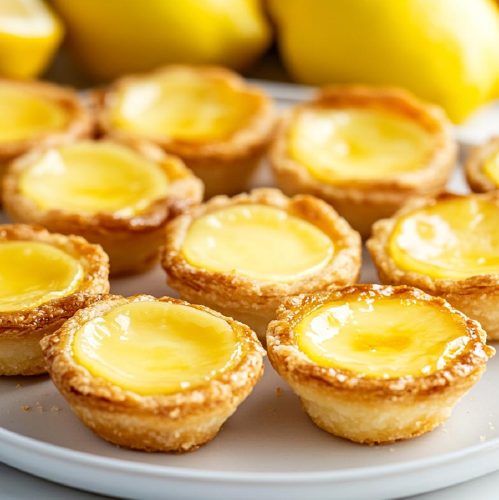 Baby lemon impossible pies