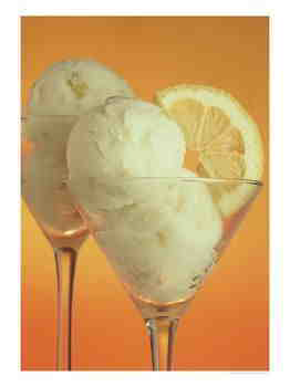 Meyer Lemon Sorbet