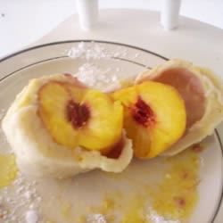 Easy Peach Dumplings