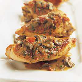 Chicken Chasseur with White and Dark Meat 2