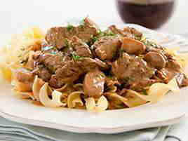 Beef Stroganoff - Mary's based on America's Test Kitchen