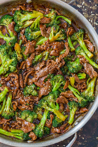 Broccoli Beef = Mary's based on Natasha