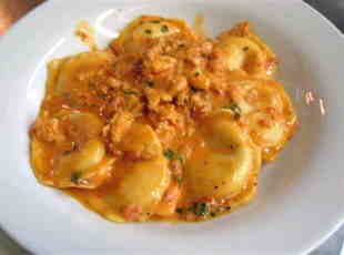 Lobster Mushroom Ravioli