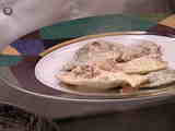 Lobster Ravioli with Crabmeat Cream Sauce