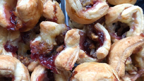 Brie Cranberry Bites