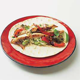 Chicken Fajitas Indoors