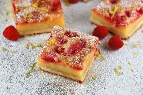 Raspberry Citrus Bars