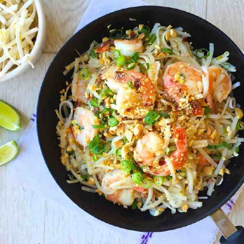 Easy Shrimp Pad Thai