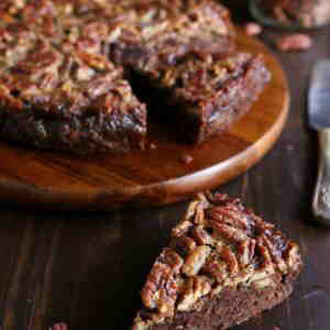 Pecan Pie Brownies - Completely Delicious