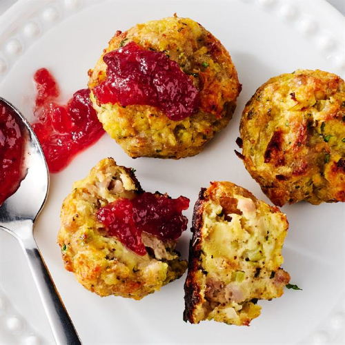 Sausage Stuffing Bites
